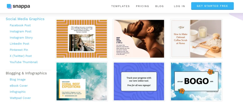 Snappa - One of the fastest alternatives to Canva